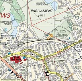 Parli Hill track map